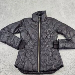 Athleta Women's xxs black puffer down